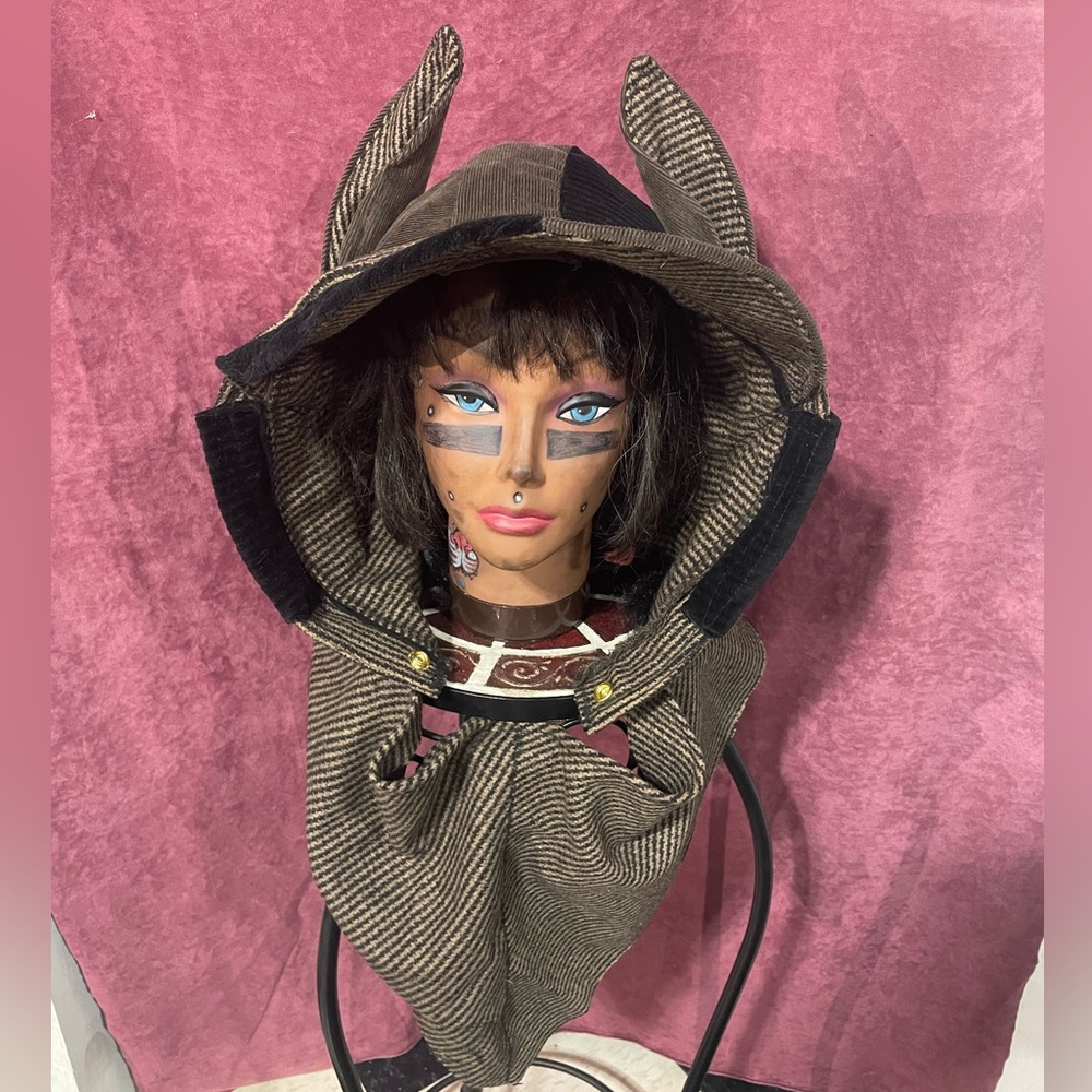 Cowl hood with ears